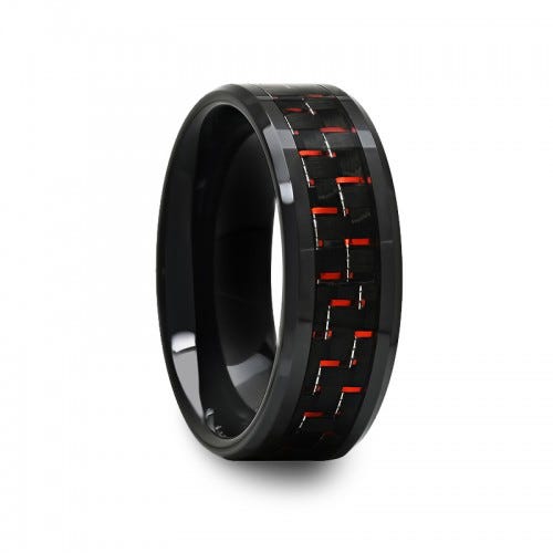 Eternal Tungsten Carbon Fiber Ring
