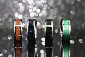 men's wedding rings made from tungsten carbide