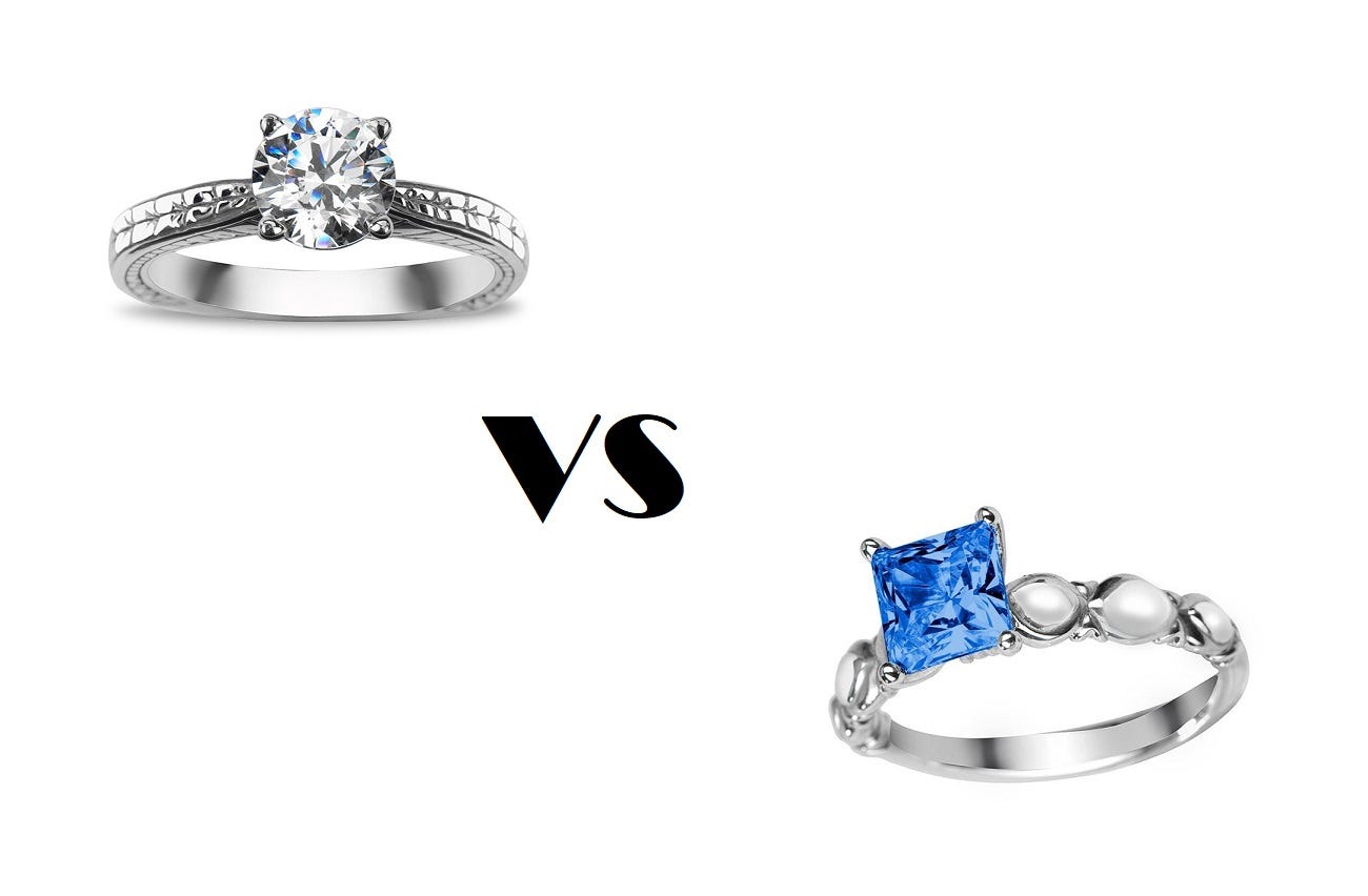 Romancing the Stone: A Gemstone Women's Engagement Ring vs a Diamond Ring
